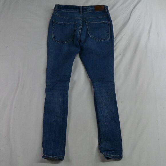 Lot 2 Express 4 High Rise Skinny Medium Blue Black Stretch Denim Womens Jeans - Picture 9 of 9